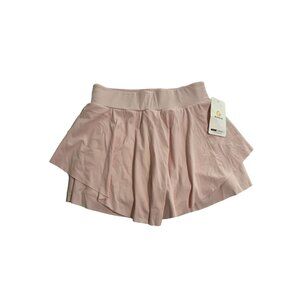 GlowMode FeatherFit Ruffle Skirt in Pink